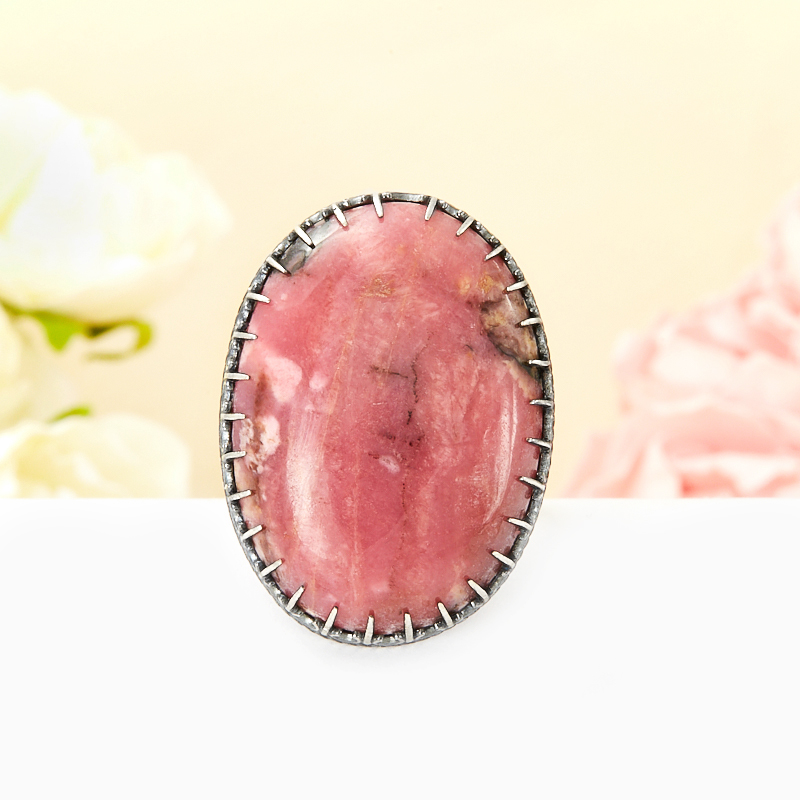 Кольцо родонит (серебро 925 пр.) размер регулируемый
Кольцо родонит (серебро 925 пр.) размер регулируемый