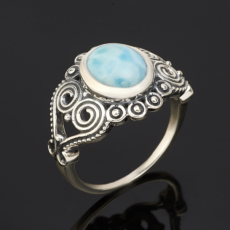 Кольцо ларимар нская Республика (серебро 925 пр.) размер 18
Кольцо ларимар нская Республика (серебро 925 пр.) размер 18