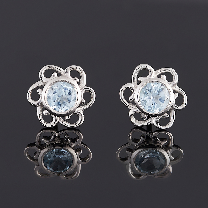 Серьги топаз голубой (серебро 925 пр.) пуссеты огранка
Серьги топаз голубой (серебро 925 пр.) пуссеты огранка