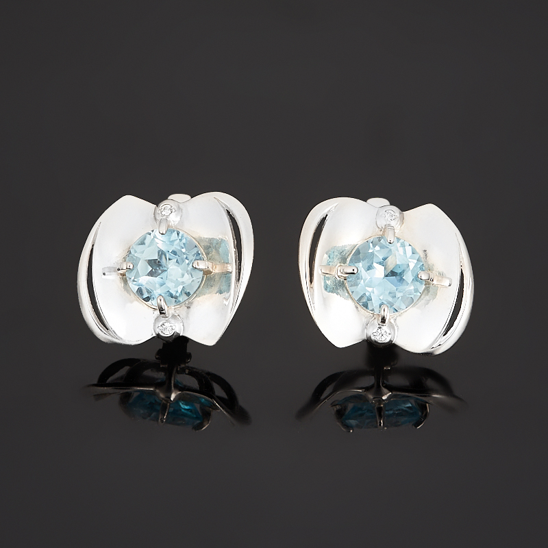 Серьги топаз голубой (серебро 925 пр. родир. бел.) огранка
Серьги топаз голубой (серебро 925 пр. родир. бел.) огранка
