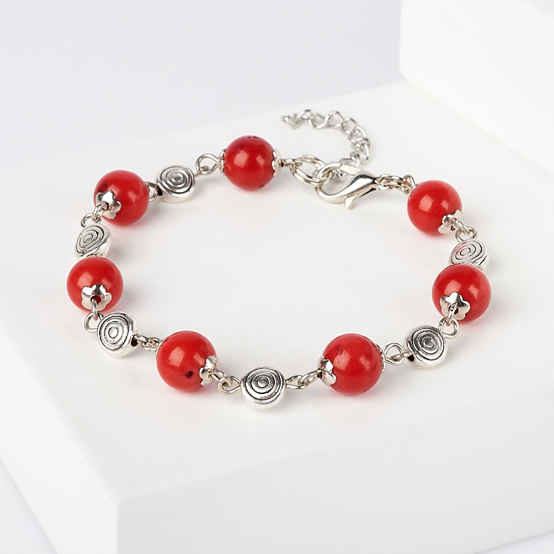 Браслет коралл красный (биж. сплав) 7 мм 17 см (+3 см)
Браслет коралл красный (биж. сплав) 7 мм 17 см (+3 см)