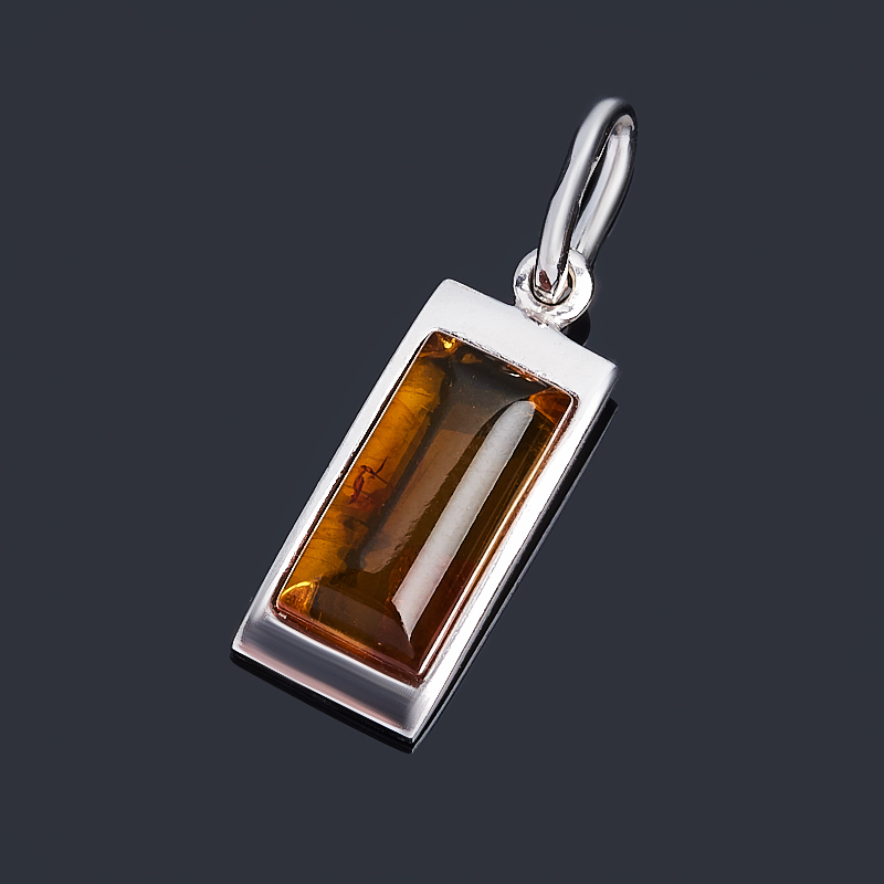 Кулон янтарь пресс (серебро 925 пр. родир. бел.) прямоугольник
Кулон янтарь пресс (серебро 925 пр. родир. бел.) прямоугольник