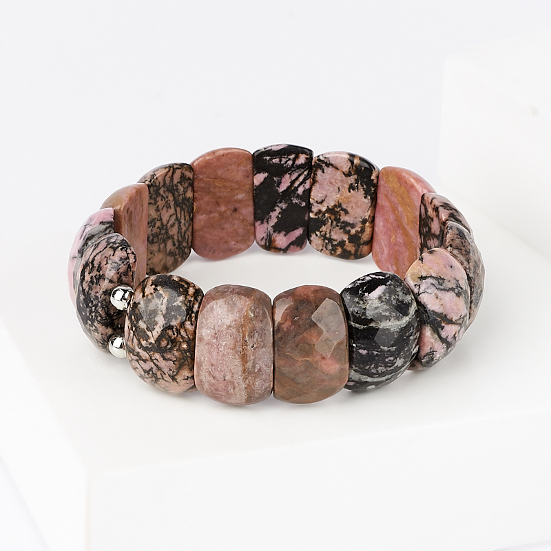 Браслет родонит (биж. сплав) огранка 16 см
Браслет родонит (биж. сплав) огранка 16 см