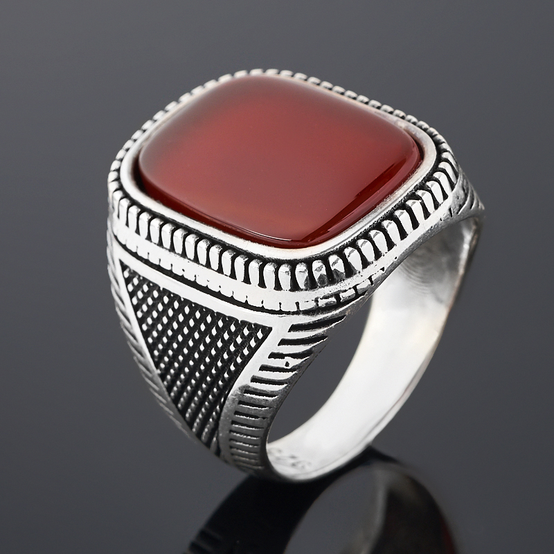 Кольцо сердолик (серебро 925 пр. оксидир.) размер 19,5
Кольцо сердолик (серебро 925 пр. оксидир.) размер 19,5