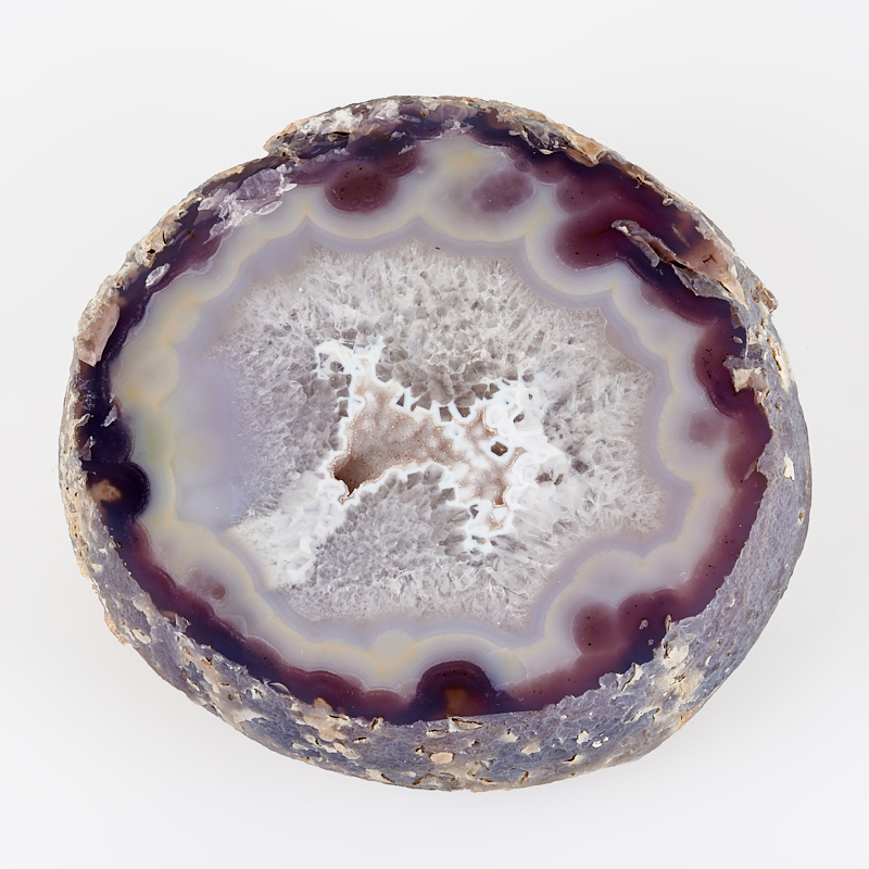 Жеода агат серый XL (16-20 см) 
Жеода агат серый XL (16-20 см)