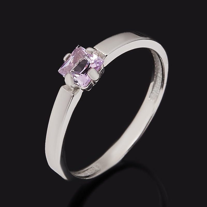 Кольцо аметист (серебро 925 пр. родир. бел.) огранка размер 17
Кольцо аметист (серебро 925 пр. родир. бел.) огранка размер 17