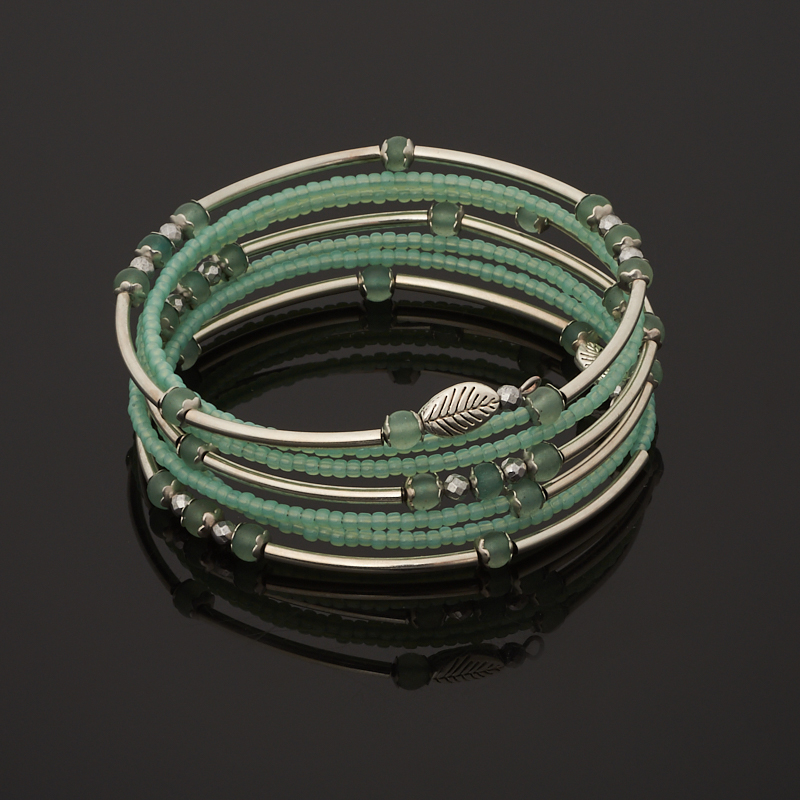 Браслет авантюрин зеленый (биж. сплав, сталь хир.) пружина 4 мм 18 см (регулируемый)
Браслет авантюрин зеленый (биж. сплав, сталь хир.) пружина 4 мм 18 см (регулируемый)