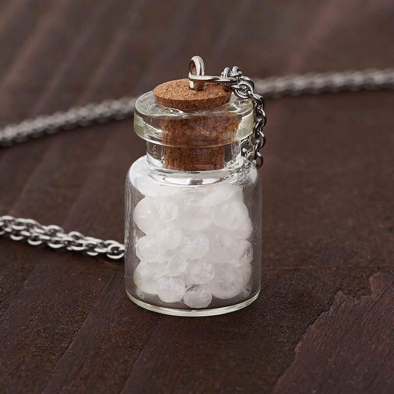 Кулон лунный камень (адуляр) (биж. сплав, сталь хир., стекло) бутылочка
Кулон лунный камень (адуляр) (биж. сплав, сталь хир., стекло) бутылочка