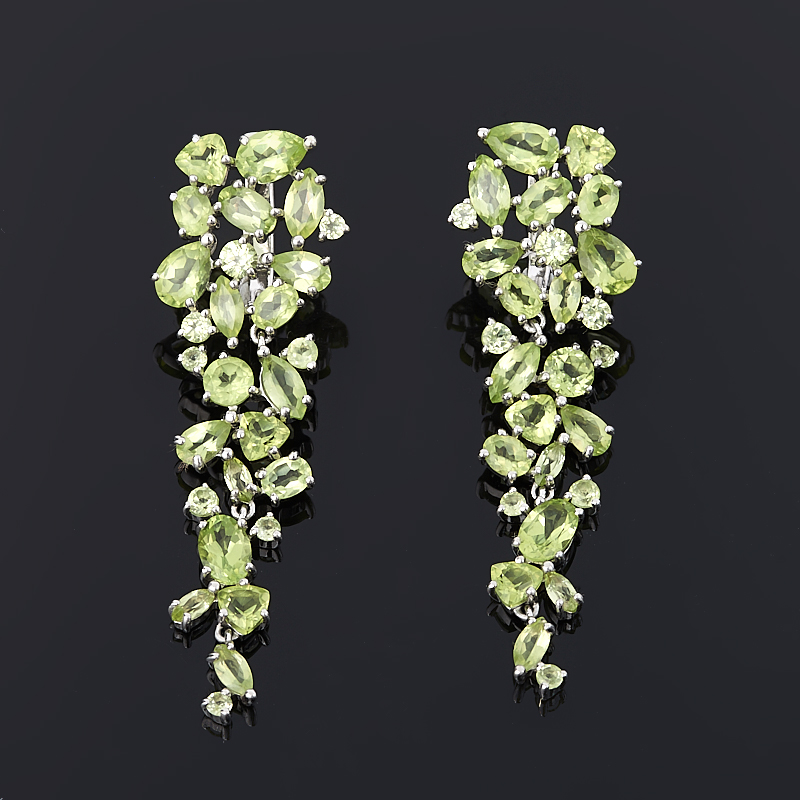 Серьги хризолит (серебро 925 пр. родир. бел.) огранка
Серьги хризолит (серебро 925 пр. родир. бел.) огранка