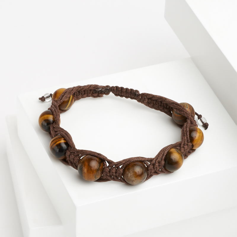 Браслет тигровый глаз (текстиль) шамбала 10 мм 17 см (регулируемый)
Браслет тигровый глаз (текстиль) шамбала 10 мм 17 см (регулируемый)