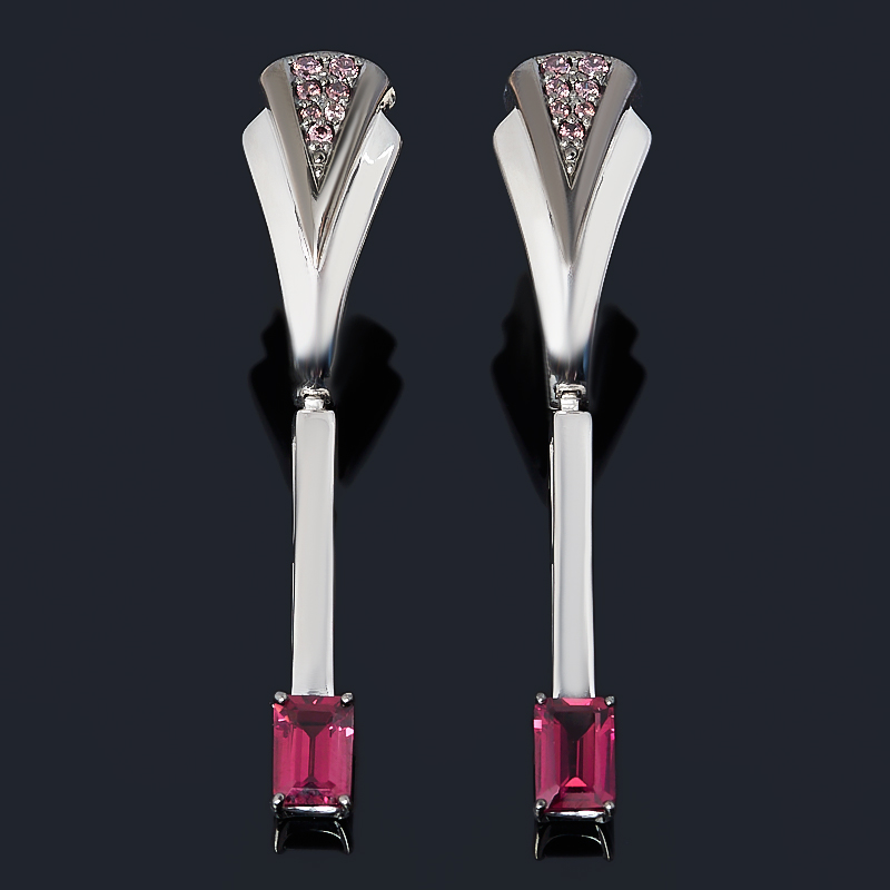 Серьги гранат родолит (серебро 925 пр. родир. бел., родир. черн.) огранка
Серьги гранат родолит (серебро 925 пр. родир. бел., родир. черн.) огранка