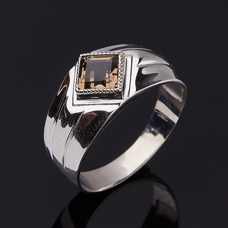 

Кольцо раухтопаз огранка (серебро 925 пр.) размер 18,5