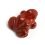Лягушка яшма красная ЮАР 5 см