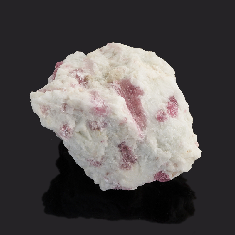 Образец турмалин розовый (рубеллит) Бразилия S (4-7 см) (1 шт)