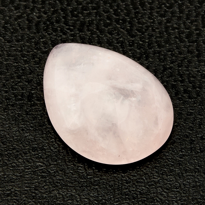 Кабошон розовый кварц Бразилия (1 шт) 12*16 мм