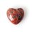 Сердечко яшма красная ЮАР 2,5 см