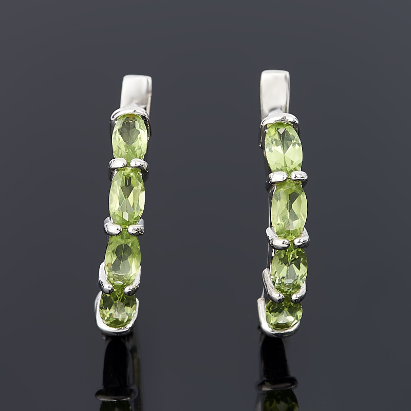 

Серьги хризолит (серебро 925 пр.)
