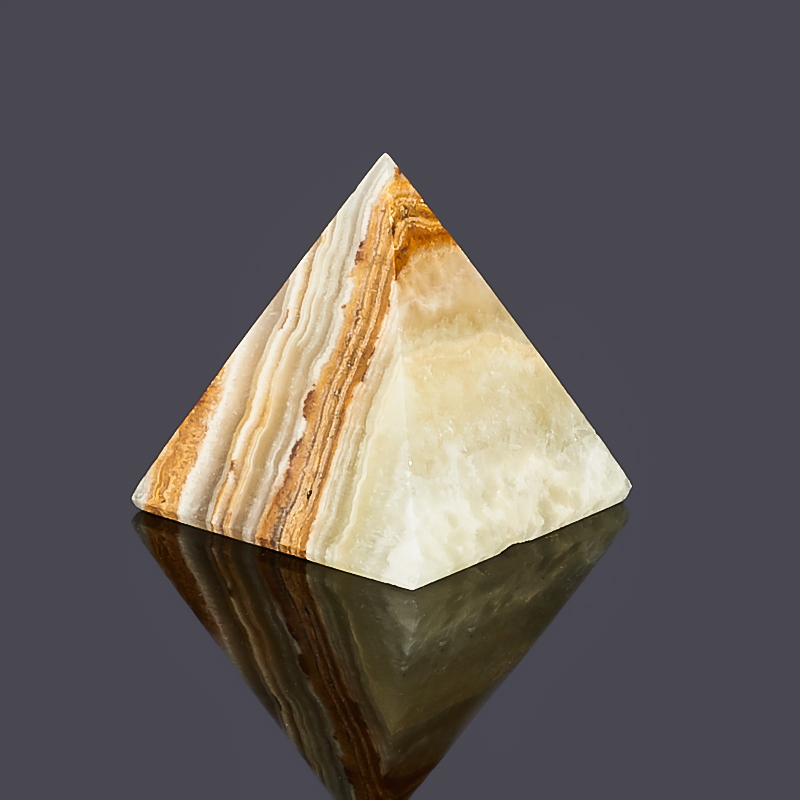 Пирамида оникс мраморный Пакистан 6-7 см