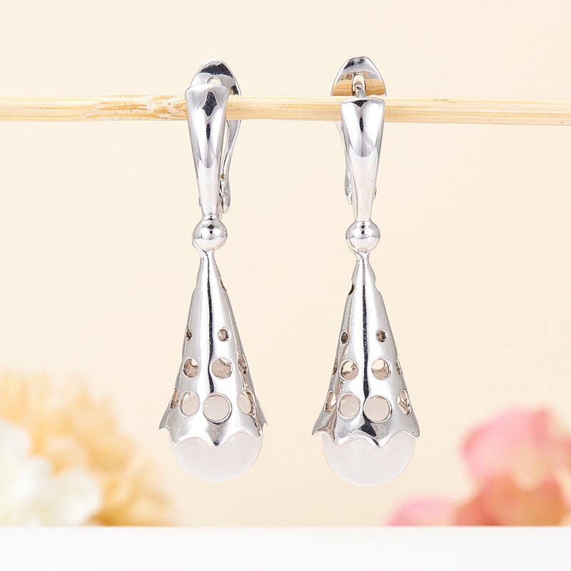 

Серьги розовый кварц (серебро 925 пр.)