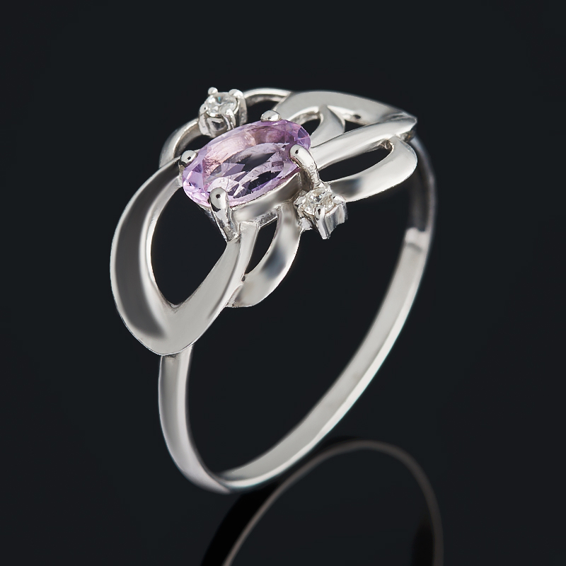 

Кольцо аметист огранка (серебро 925 пр.) размер 17