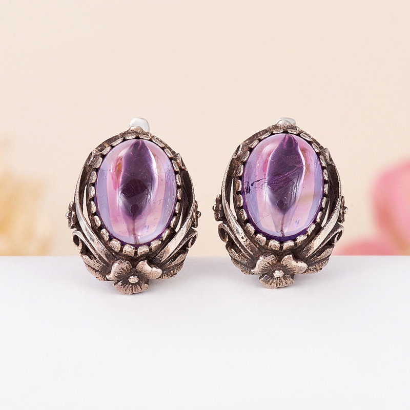 

Серьги аметист (серебро 925 пр.)