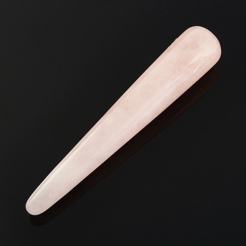 Массажная палочка розовый кварц Намибия 8-10 см