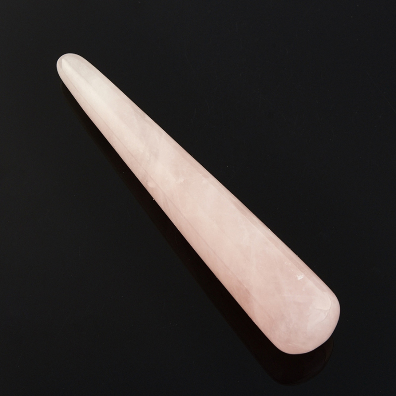 Массажная палочка розовый кварц Намибия 8-10 см