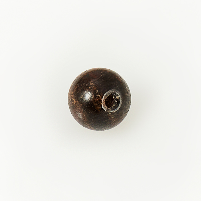 Бусина гранат альмандин Индия шарик 5-5,5 мм (1 шт)