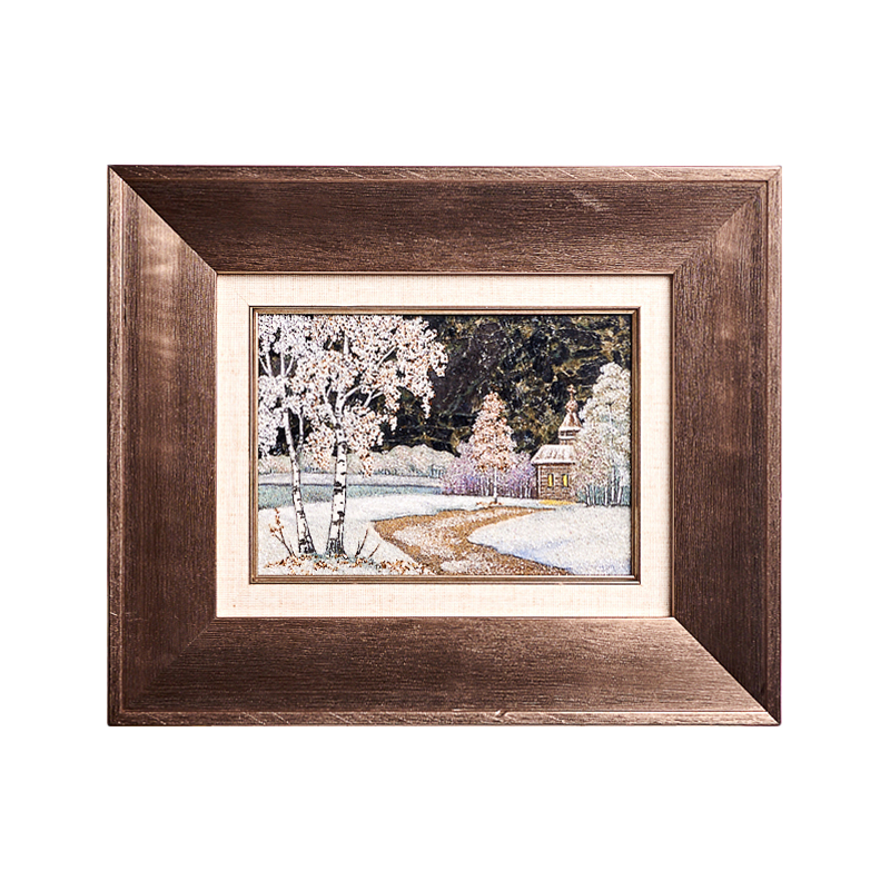 

Картина из камней 30x37 см