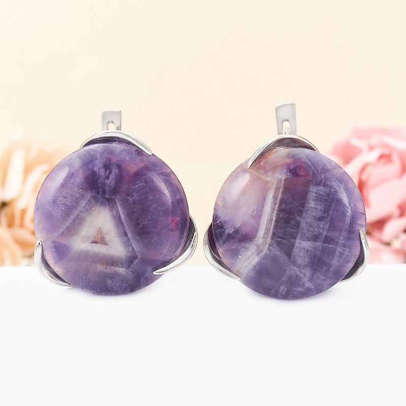 

Серьги аметист (серебро 925 пр.)