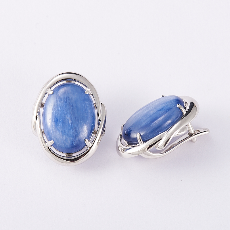 

Серьги кианит синий (серебро 925 пр.)