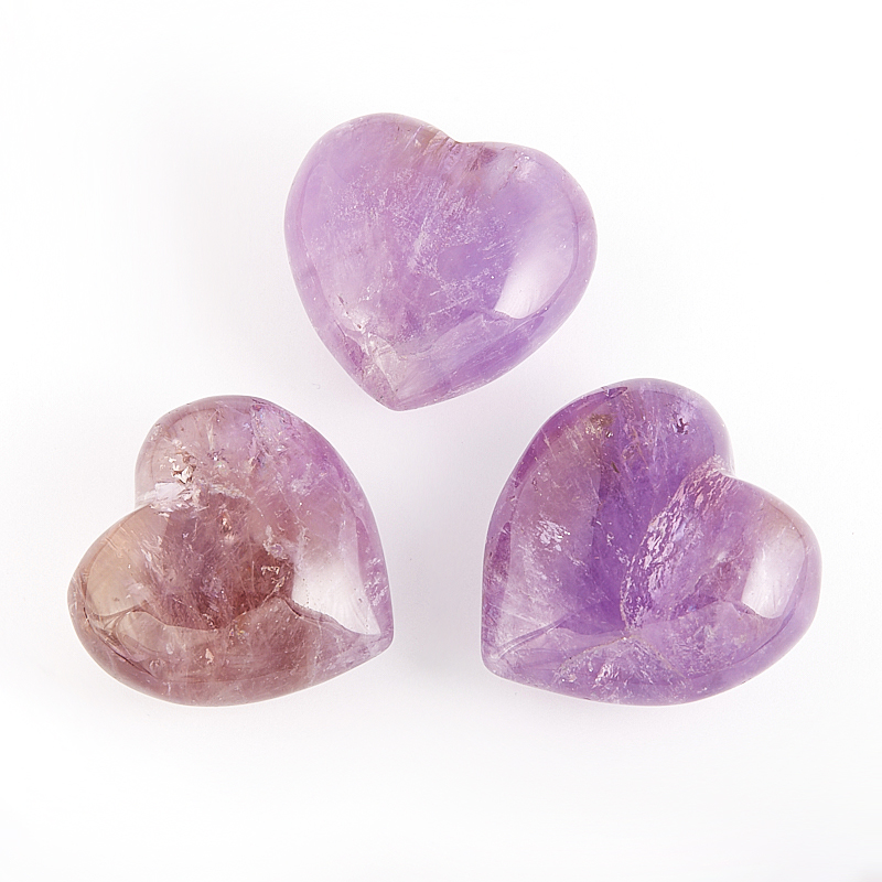 

Сердечко аметист 3,5-4 см