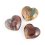 Сердечко агат моховой Индия 4-4,5&nbsp;см