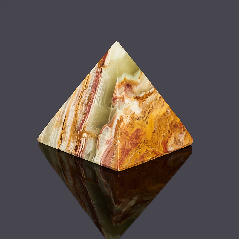 Пирамида оникс мраморный Пакистан 9-10 см