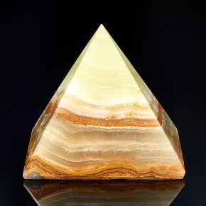 Пирамида оникс мраморный Пакистан 9 см
