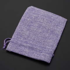 Подарочная упаковка универсальная (мешочек плоский) (фиолетовый) 140х95 мм