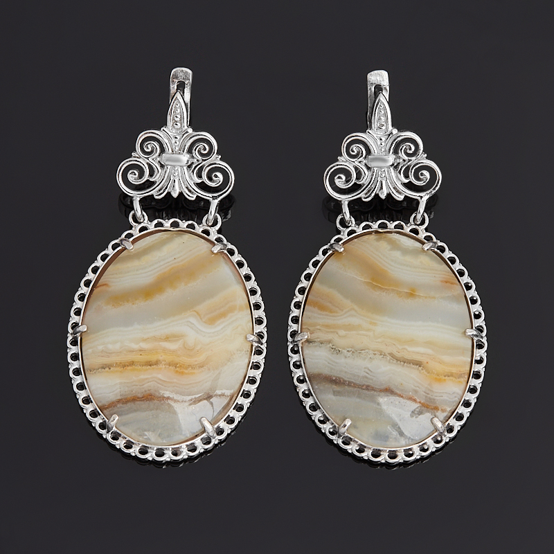 

Серьги агат (серебро 925 пр.)