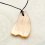 Кулон селенит Россия 4 см