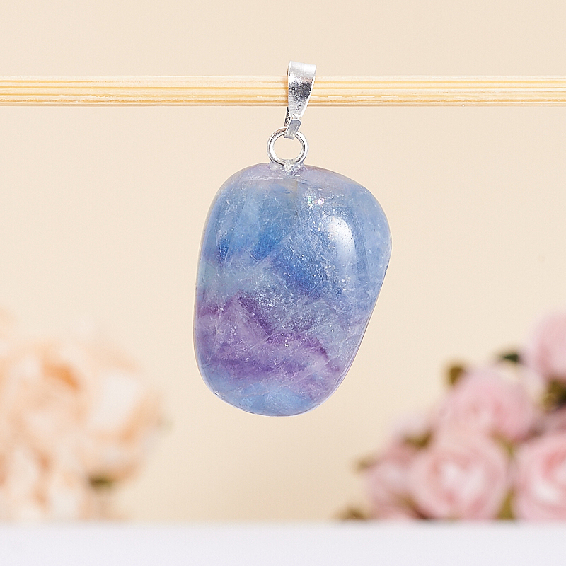 

Кулон флюорит 1,5-3 см