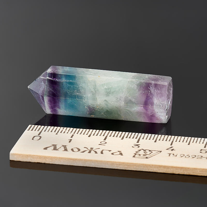 Кристалл флюорит Китай (ограненный) XS (3-4 см) (1 шт)