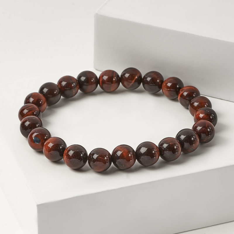 

Браслет бычий глаз 8 мм 16 см