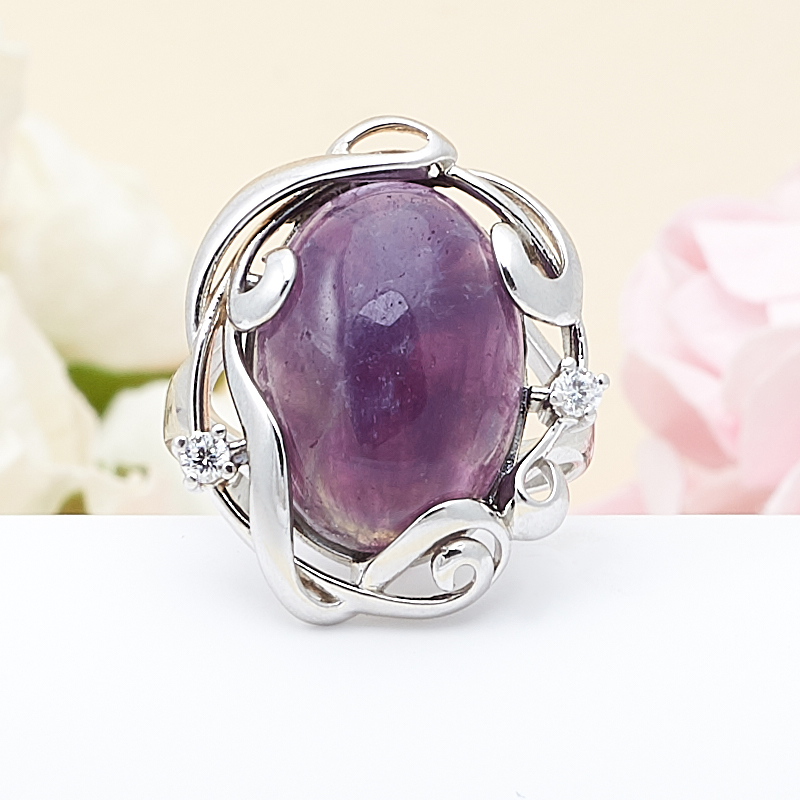 

Кольцо аметист (серебро 925 пр.) размер 17,5