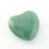 Сердечко авантюрин зеленый Зимбабве 2,5 см