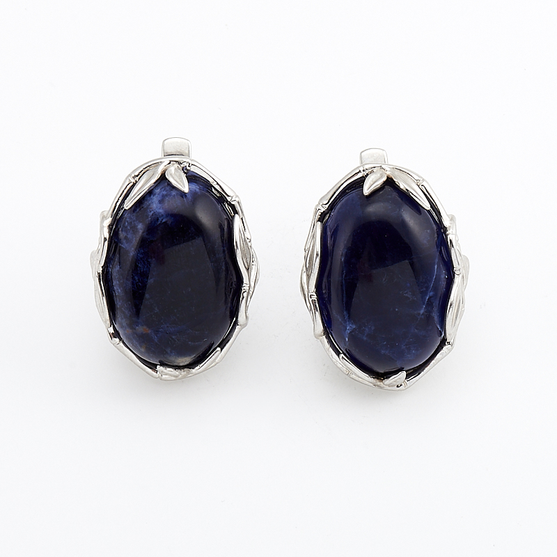 

Серьги содалит (серебро 925 пр.)