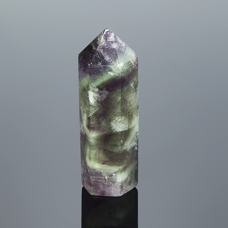 Кристалл флюорит Китай (ограненный) S (4-7 см) (1 шт)