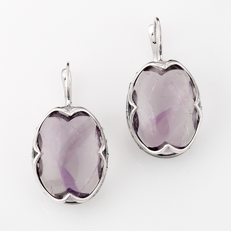 

Серьги аметист (серебро 925 пр.)
