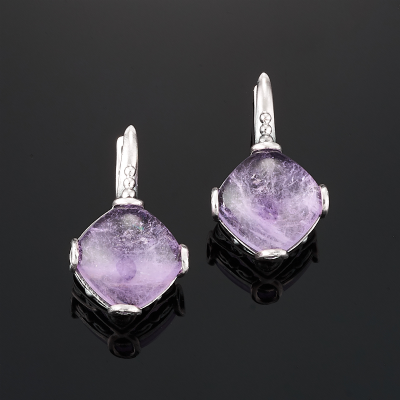 

Серьги аметист (серебро 925 пр.)