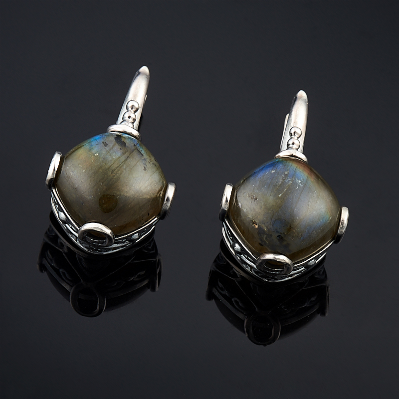 

Серьги лабрадор (серебро 925 пр.)
