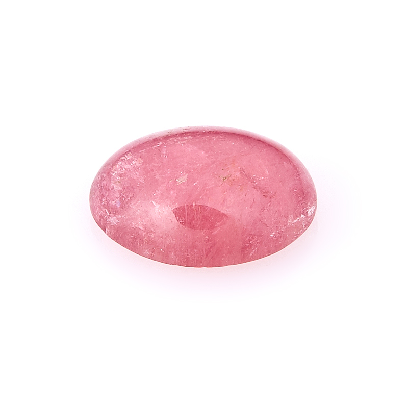 Кабошон турмалин розовый (рубеллит) Бразилия 8*10 мм