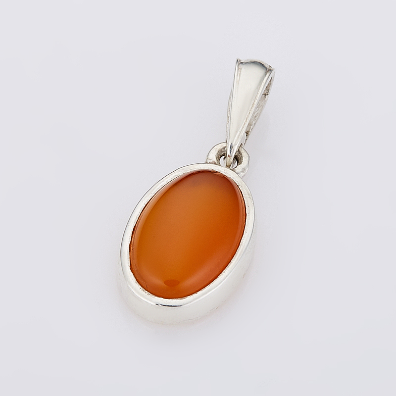 

Кулон сердолик овал (серебро 925 пр.)